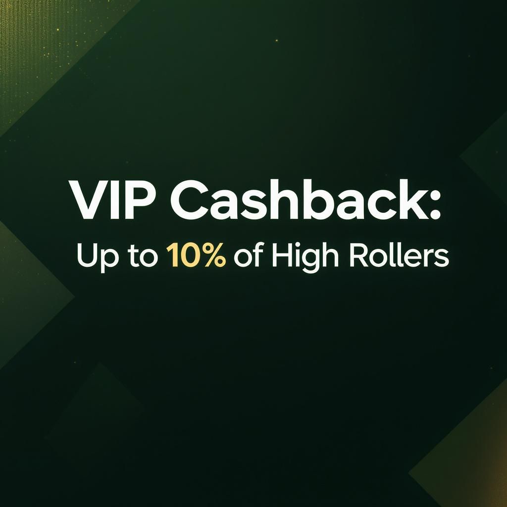 VIP Cashback: Up to 10% for High Rollers